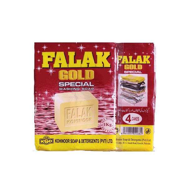 Falak Washing Soap Pack of 4 250g