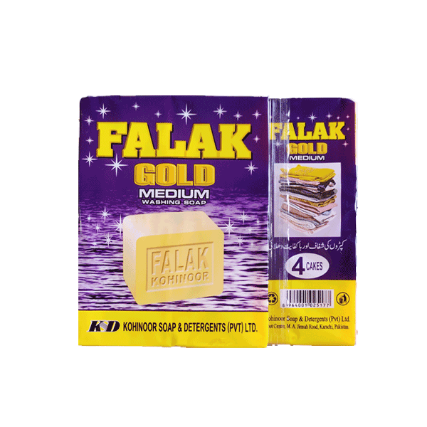 Falak Washing Soap Pack of 4 Medium 150g