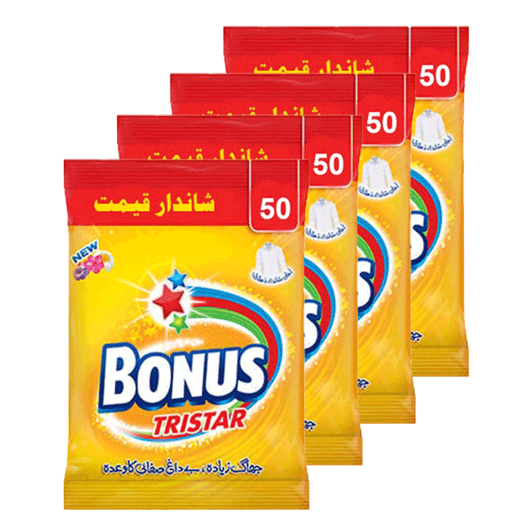 Bonus Tristar 210g Pack of 4