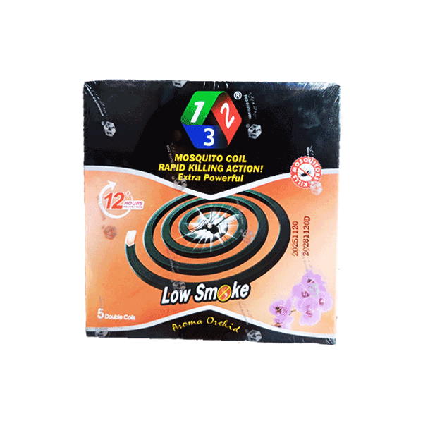 123 Low Smoke Mosquito Coil