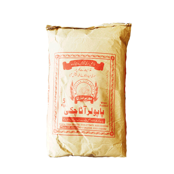 Popular Chakki Aata 5KG – Daily Grocery
