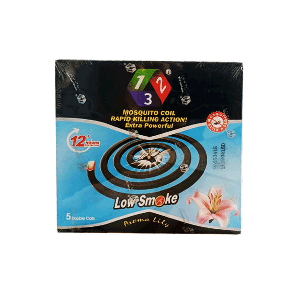 123 Low Smoke Mosquito Coil Aroma Lily