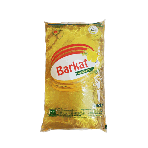 Barkat Cooking Oil 900ml Pouch